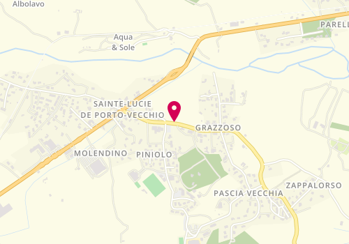 Plan de SARL l'Ortu, Pinarello, 20144 Zonza