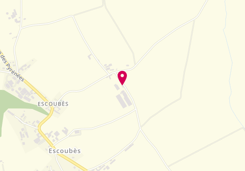 Plan de Approvert Bergeret, Route de Lube, 64160 Escoubès