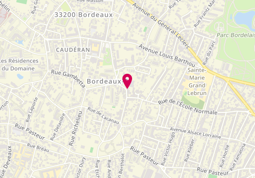 Plan de Visaflor Jardinerie Marc Postulka, 6 Rue Charles Chaumet, 33200 Bordeaux
