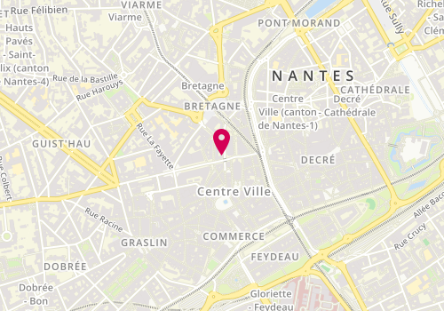 Plan de Delaself, 7 Rue de l'Arche Sèche, 44000 Nantes