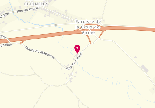 Plan de B2A, 28 Route de Madonne, 88270 Madonne-et-Lamerey