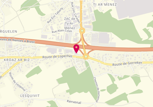 Plan de Au fil des Lots, 20 Route de Loperhet, 29470 Plougastel-Daoulas