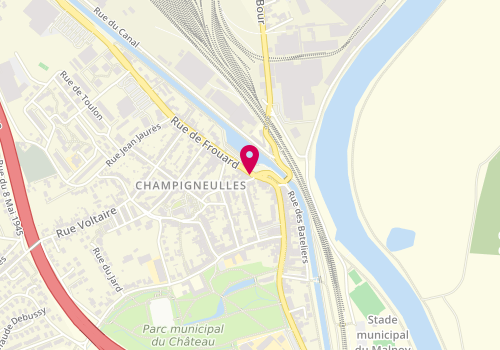 Plan de Bertrand - Champigneulles - Husqvarna, 1 Rue de Frouard, 54250 Champigneulles