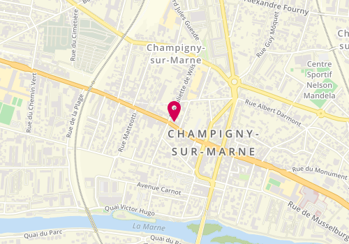 Plan de Perles de Rosée, 69 Rue Jean Jaurès, 94500 Champigny-sur-Marne