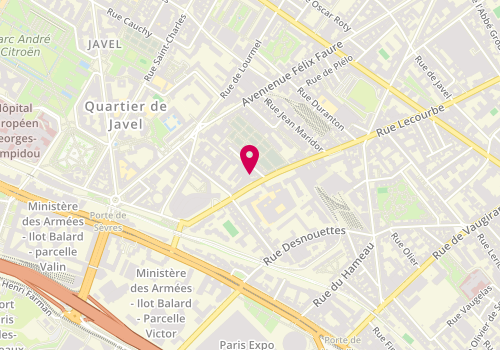 Plan de Catena, 332 Rue Lecourbe, 75015 Paris