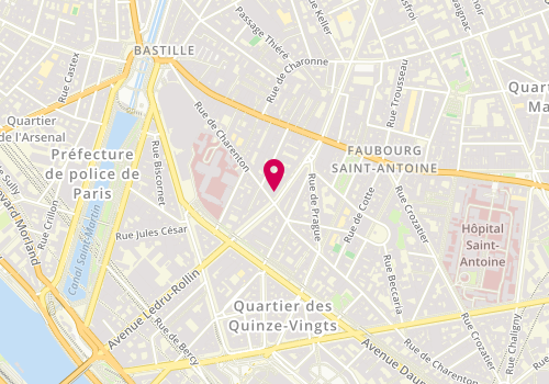 Plan de Arôm, 73 avenue Ledru Rollin, 75012 Paris