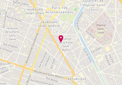 Plan de Green Factory, 17 Rue Lucien Sampaix, 75010 Paris