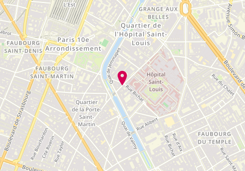 Plan de Bleuet Coquelicot, 10 Rue de la Grange Aux Belles, 75010 Paris