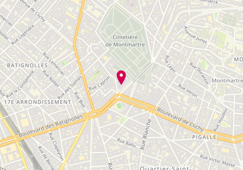 Plan de Castorama, 1-3 Rue Caulaincourt, 75018 Paris
