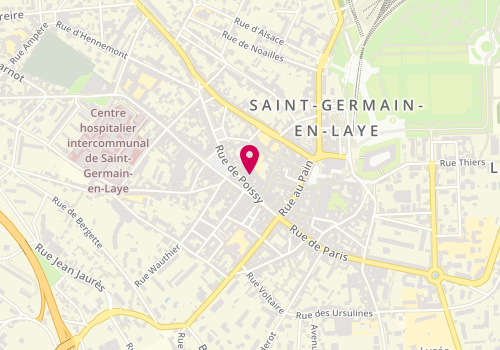 Plan de A la Folie, 28 Rue de Poissy, 78100 Saint-Germain-en-Laye