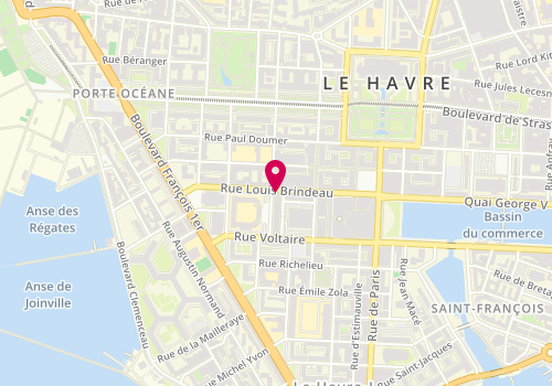 Plan de Belaflora, 60 Rue Louis Brindeau, 76600 Le Havre